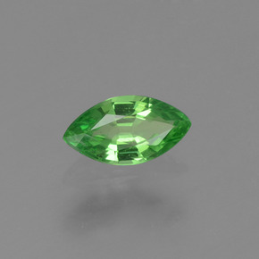 0.28캐럿 천연 크롬 그린 차보라이트 가넷, 마퀴즈, 5.8×3.2 mm, VVS-VS