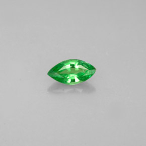 0.25캐럿 천연 크롬 그린 차보라이트 가넷, 마퀴즈, 5.8×3.1 mm, VVS-VS