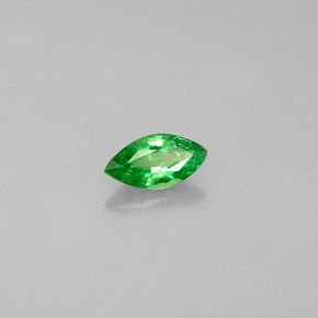 0.25캐럿 천연 크롬 그린 차보라이트 가넷, 마퀴즈, 5.8×3.1 mm, VVS-VS