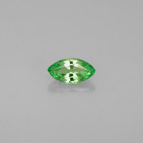 0.31캐럿 천연 크롬 그린 차보라이트 가넷, 마퀴즈, 6×3.2 mm, VVS-VS