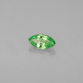 0.31캐럿 천연 크롬 그린 차보라이트 가넷, 마퀴즈, 6×3.2 mm, VVS-VS