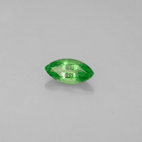0.32캐럿 천연 그린 차보라이트 가넷, 마퀴즈, 6.2×3.2 mm, VVS-VS