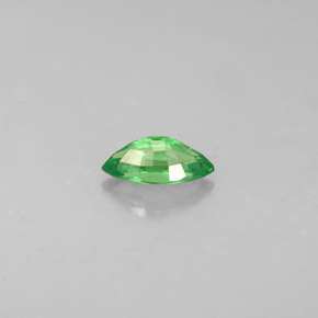 0.33캐럿 천연 크롬 그린 차보라이트 가넷, 마퀴즈, 6.1×3.1 mm, VVS-VS