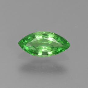 0.36캐럿 천연 크롬 그린 차보라이트 가넷, 마퀴즈, 6.9×3.4 mm, VVS-VS