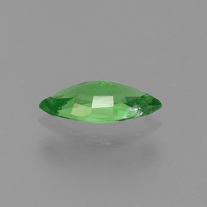 0.37캐럿 천연 크롬 그린 차보라이트 가넷, 마퀴즈, 7×3.5 mm, VVS-VS