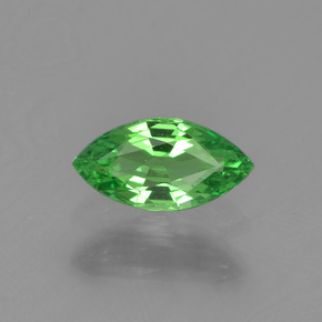 0.32캐럿 천연 크롬 그린 차보라이트 가넷, 마퀴즈, 6.1×3.2 mm, VVS-VS