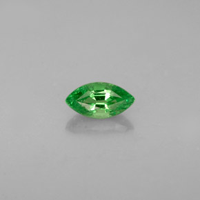 0.34캐럿 천연 크롬 그린 차보라이트 가넷, 마퀴즈, 6×3.2 mm, VVS-VS