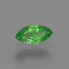 0.30캐럿 천연 크롬 그린 차보라이트 가넷, 마퀴즈, 6.1×3.2 mm, VVS-VS
