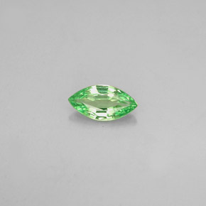 0.27캐럿 천연 크롬 그린 차보라이트 가넷, 마퀴즈, 6.2×3.2 mm, VVS-VS