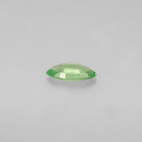 0.27캐럿 천연 크롬 그린 차보라이트 가넷, 마퀴즈, 6.2×3.2 mm, VVS-VS