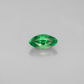 0.36캐럿 천연 크롬 그린 차보라이트 가넷, 마퀴즈, 6×3.2 mm, VVS-VS