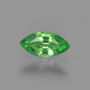 0.27캐럿 천연 크롬 그린 차보라이트 가넷, 마퀴즈, 6.1×3.1 mm, VVS-VS