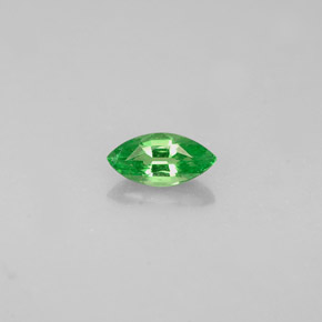 0.26캐럿 천연 크롬 그린 차보라이트 가넷, 마퀴즈, 5.9×3 mm, VVS-VS