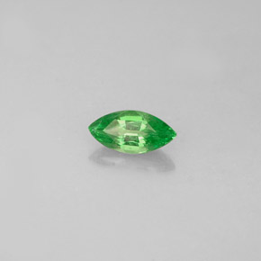 0.26캐럿 천연 크롬 그린 차보라이트 가넷, 마퀴즈, 5.9×3 mm, VVS-VS