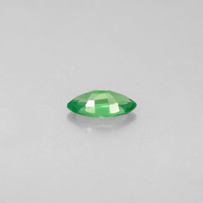 0.27캐럿 천연 크롬 그린 차보라이트 가넷, 마퀴즈, 6×3.1 mm, VVS-VS