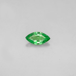 0.24캐럿 천연 크롬 그린 차보라이트 가넷, 마퀴즈, 6×3.1 mm, VVS-VS