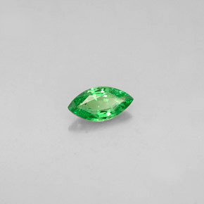 0.24캐럿 천연 크롬 그린 차보라이트 가넷, 마퀴즈, 6×3.1 mm, VVS-VS