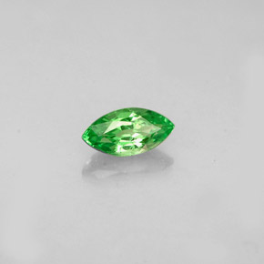 0.35캐럿 천연 크롬 그린 차보라이트 가넷, 마퀴즈, 6.2×3.2 mm, VS