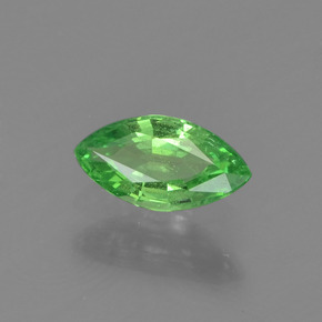 0.31캐럿 천연 크롬 그린 차보라이트 가넷, 마퀴즈, 6.2×3.3 mm, VVS-VS