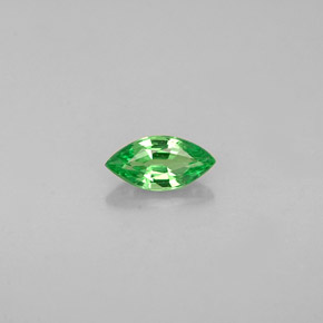 0.26캐럿 천연 크롬 그린 차보라이트 가넷, 마퀴즈, 6.1×3 mm, VVS-VS