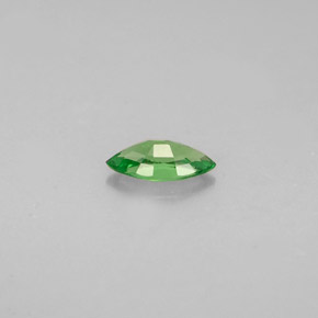 0.26캐럿 천연 크롬 그린 차보라이트 가넷, 마퀴즈, 6.1×3 mm, VVS-VS