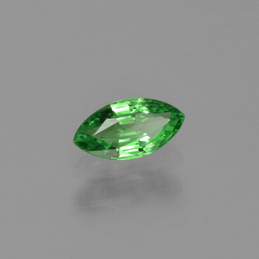 0.37캐럿 천연 크롬 그린 차보라이트 가넷, 마퀴즈, 6.2×3.2 mm, VVS-VS