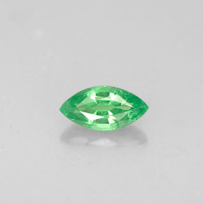 0.31캐럿 천연 크롬 그린 차보라이트 가넷, 마퀴즈, 6.1×3.1 mm, VVS-VS