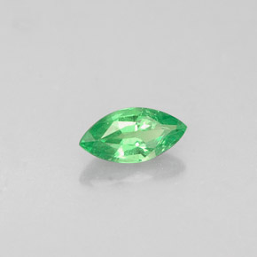 0.31캐럿 천연 크롬 그린 차보라이트 가넷, 마퀴즈, 6.1×3.1 mm, VVS-VS