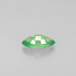 0.31캐럿 천연 크롬 그린 차보라이트 가넷, 마퀴즈, 6.1×3.1 mm, VVS-VS