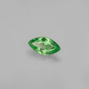 0.39캐럿 천연 그린 차보라이트 가넷, 마퀴즈, 6.8×3.5 mm, VVS-VS