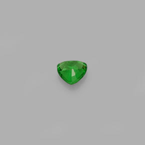 0.30캐럿 천연 크롬 그린 차보라이트 가넷, 트릴리언, 4.2×4.1 mm, VS