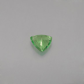 0.35캐럿 천연 크롬 그린 차보라이트 가넷, 트릴리언, 4.7×4.6 mm, VVS-VS