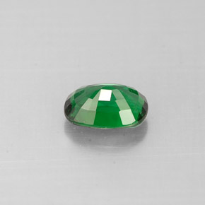 0.51캐럿 천연 크롬 그린 차보라이트 가넷, 쿠션 컷, 5.9×4.3 mm, VS