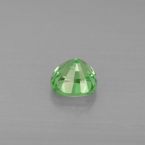0.54캐럿 천연 그린 차보라이트 가넷, 쿠션 컷, 4.6×4.5 mm, VS