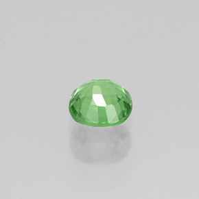 0.48캐럿 천연 그린 차보라이트 가넷, 쿠션 컷, 4.6×4.6 mm, VS