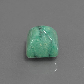2.33캐럿 천연 그린 터키석, 스퀘어, 7.1×7.1 mm, 불투명체