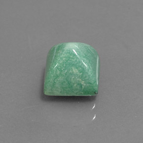 2.43캐럿 천연 그린 터키석, 스퀘어, 7.2×7.1 mm, 불투명체