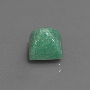 2.05캐럿 천연 그린 터키석, 스퀘어, 7.1×6.9 mm, 불투명체