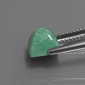 2.05캐럿 천연 그린 터키석, 스퀘어, 7.1×6.9 mm, 불투명체