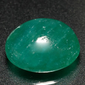 1.98캐럿 천연 그린 버다이트, 타원형 컷, 8.9×7 mm, 투명한