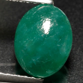 1.98캐럿 천연 그린 버다이트, 타원형 컷, 8.9×7 mm, 투명한