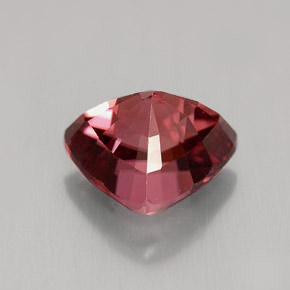 3.19캐럿 천연 로즈 지르콘, 트릴리언, 9×7.7 mm, VVS-VS