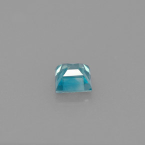 0.73캐럿 천연 블루 지르콘, 스퀘어, 4.3×4.3 mm, VS