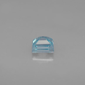 0.70캐럿 천연 블루 지르콘, 스퀘어, 4.3×4 mm, VVS-VS