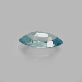 1.24캐럿 천연 블루 지르콘, 마퀴즈, 9×4.6 mm, VVS