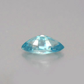 0.72캐럿 천연 블루 지르콘, 마퀴즈, 7.2×3.6 mm, VVS