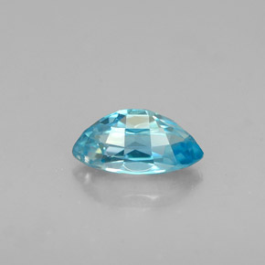 0.78캐럿 천연 블루 지르콘, 마퀴즈, 7×3.4 mm, VVS