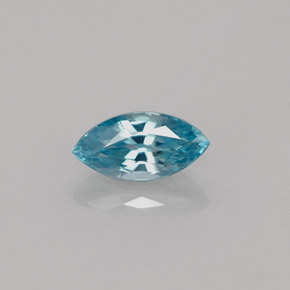 1.14캐럿 천연 블루 지르콘, 마퀴즈, 8.2×4.1 mm, VVS