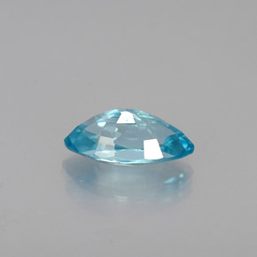 0.68캐럿 천연 블루 지르콘, 마퀴즈, 7.1×3.5 mm, VVS