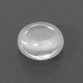 1.48캐럿 천연 화이트 지르콘, 투명한, 6.50 mm, 투명/반투명